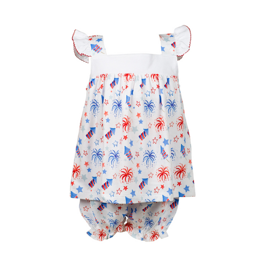 Patriotic bloomer set