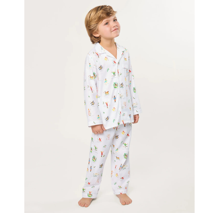 12 days of Christmas twill pjs