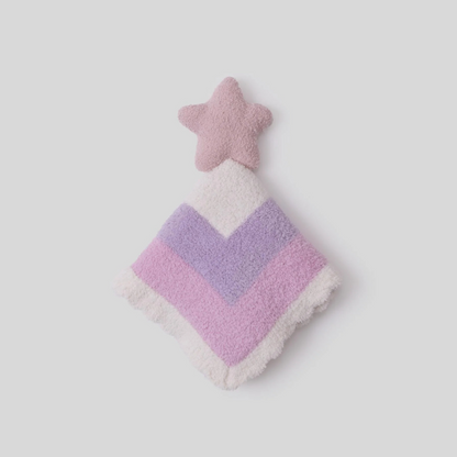 Baby space star lovey - dusty rose