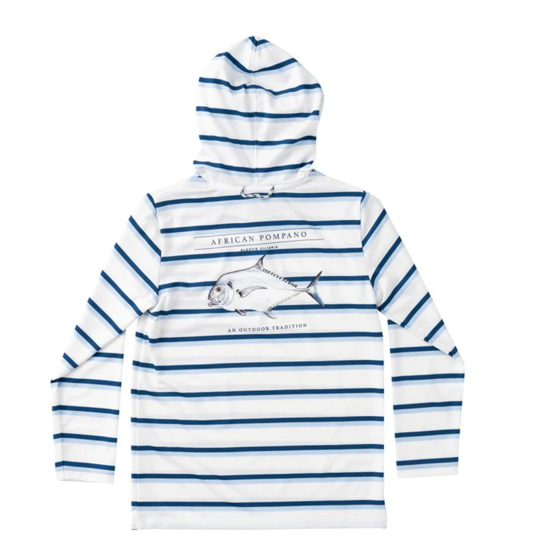 Pro perf hoodie - windsurfer navy peony stripe