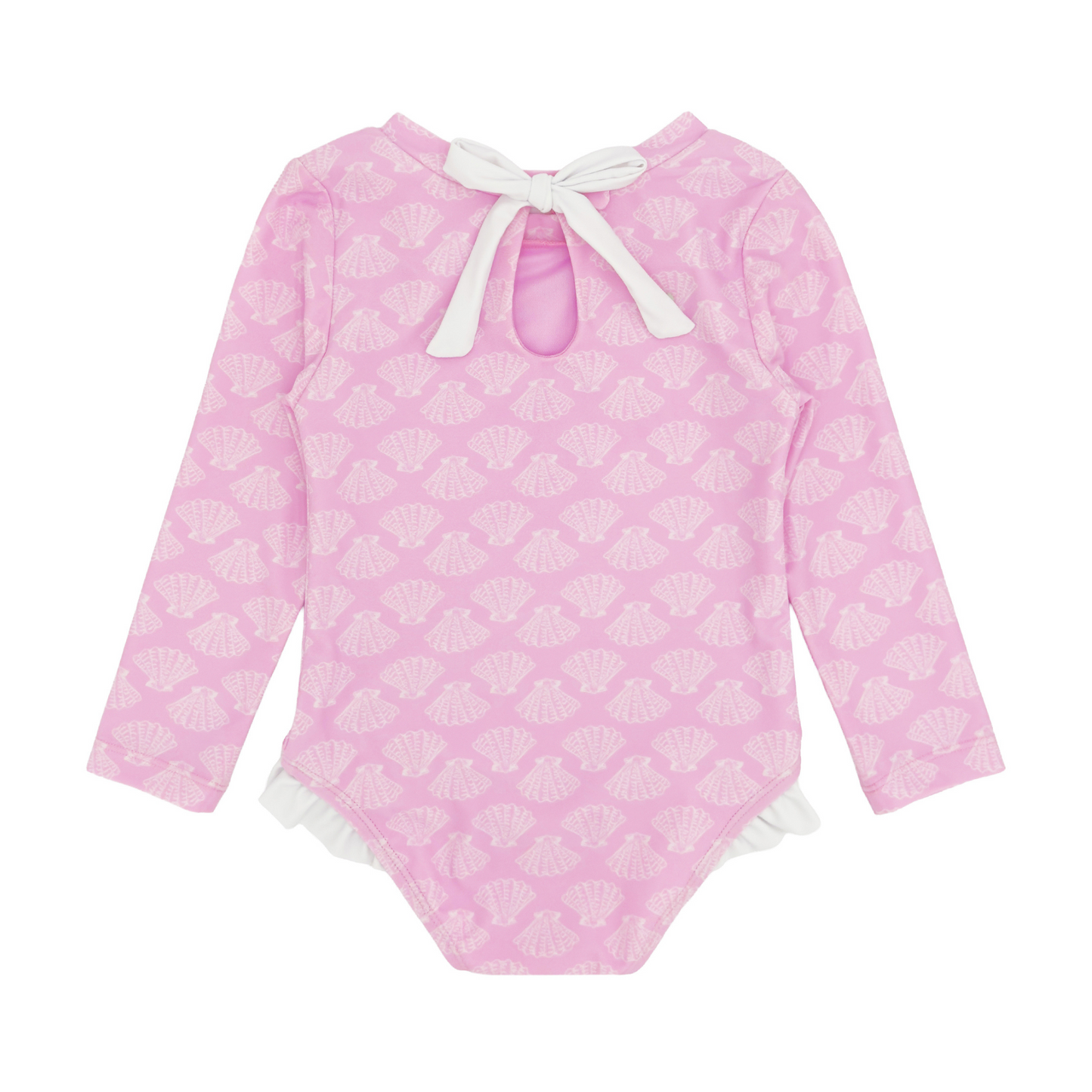 Coastal cutie surf suit - pop pink