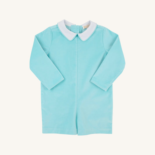 John hall jon jon velveteen - edisto egg blue
