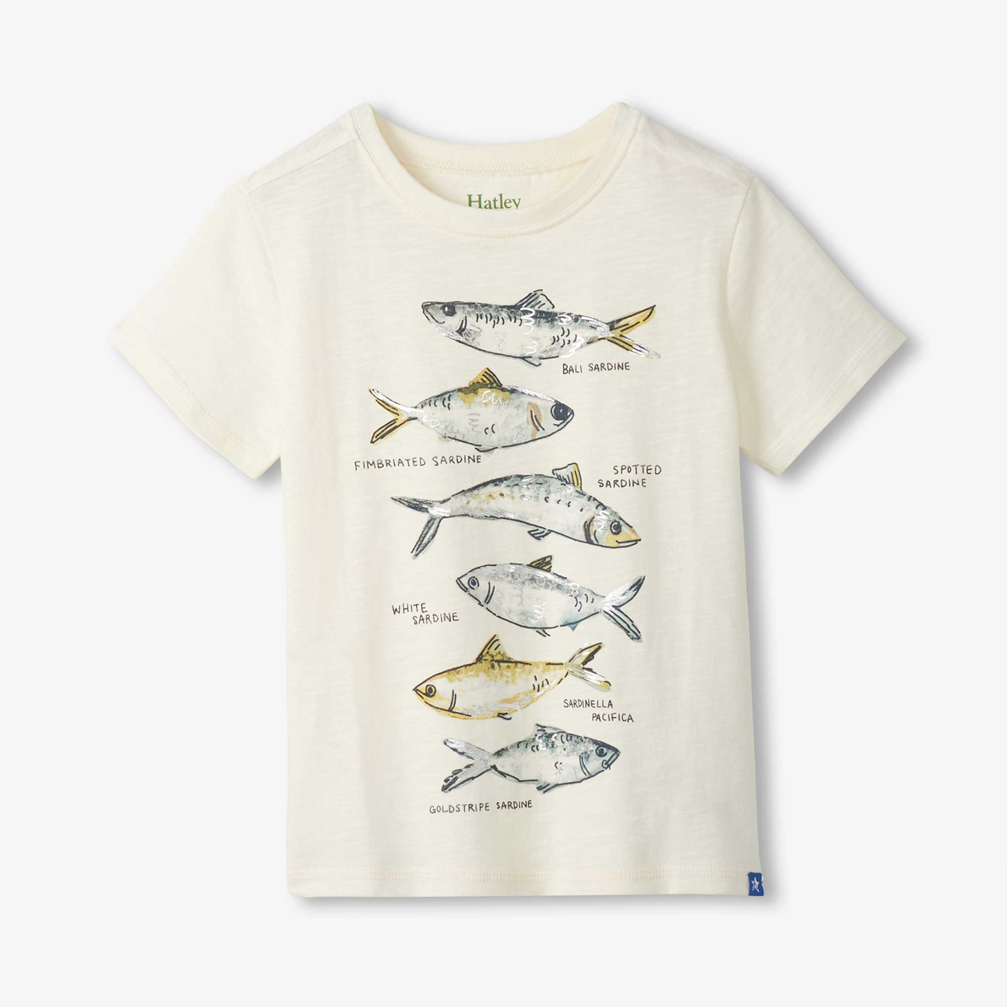 Fish types graphic tee