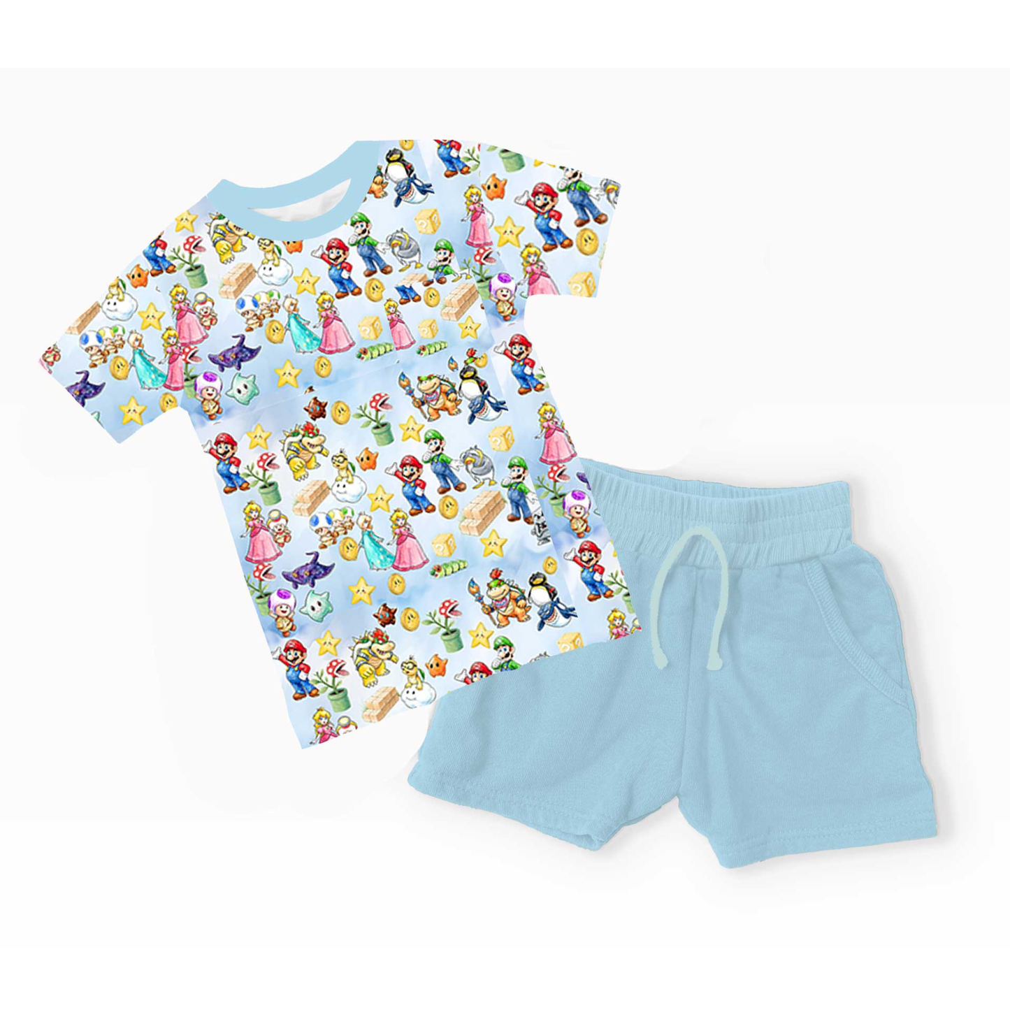 Galaxy gamers shorts set