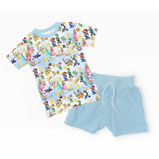 Galaxy gamers shorts set