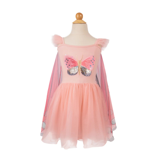Sequins secret butterfly twirl dress