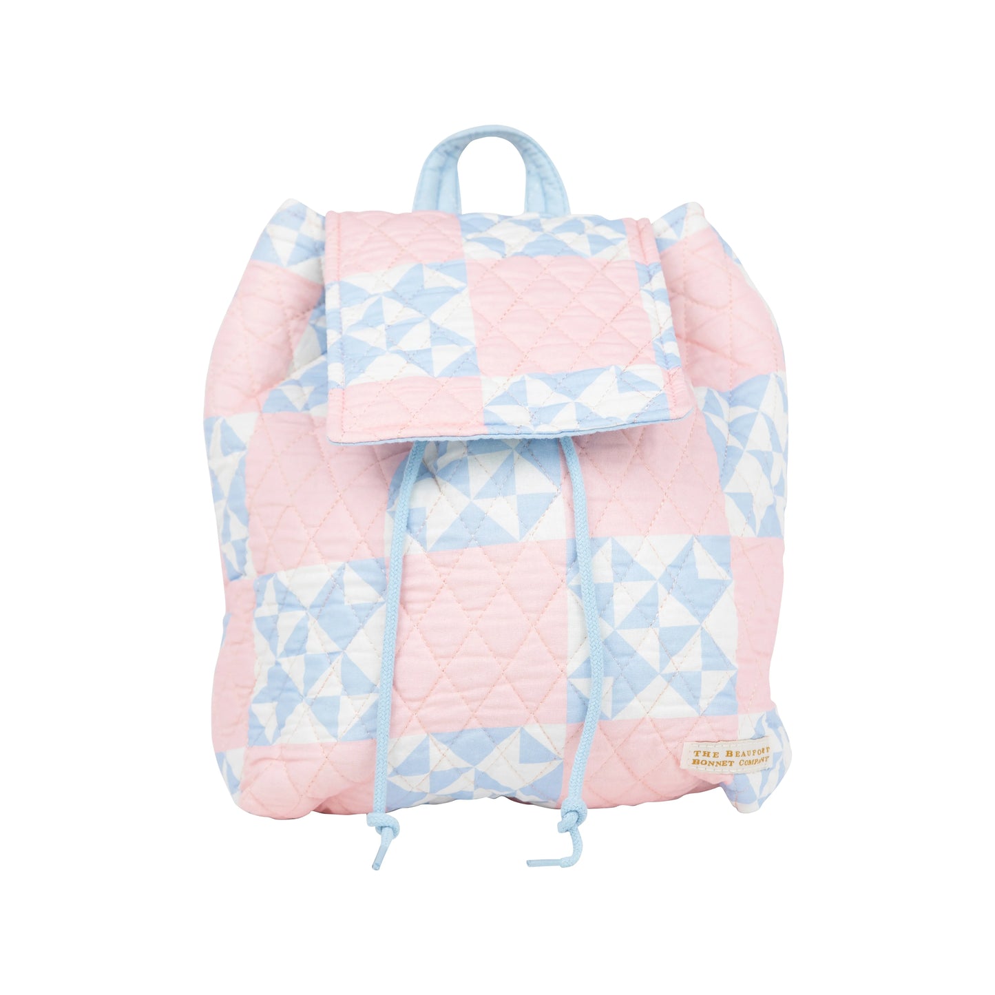 Bitty backpack quilted - cobble court quilt