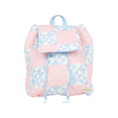 Bitty backpack quilted - cobble court quilt