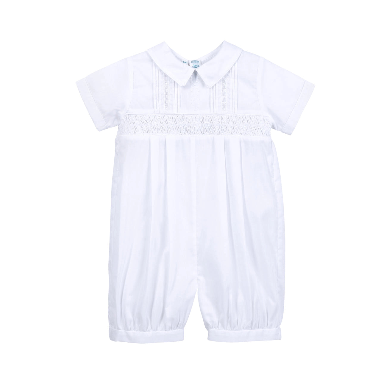 Boys wedding romper - white