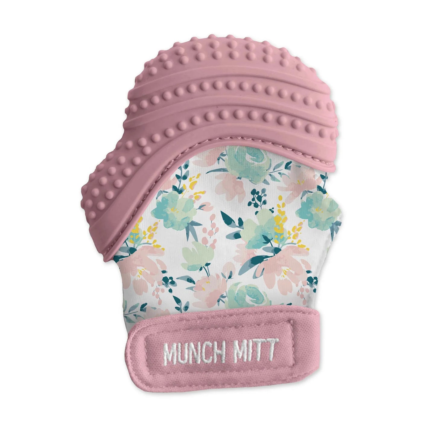 Munch mitt - pink floral