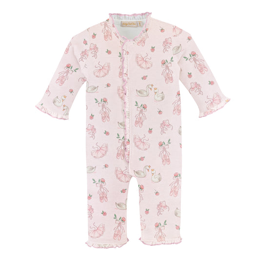 Twinkle toes ruffle coverall