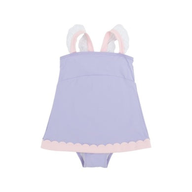 Sanctuary scallop swimsuit - lauderdale lavender