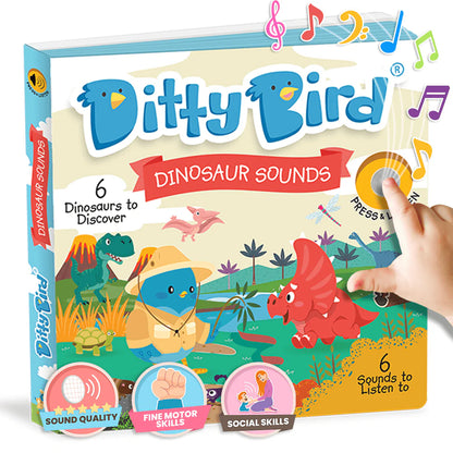 Ditty bird sound book - dinosaur sounds