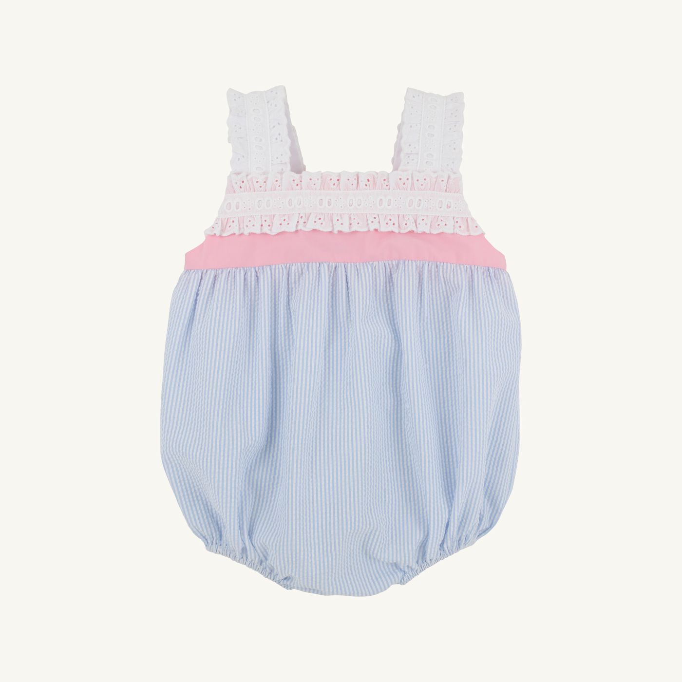 Babs bubble - breakers blue seersucker