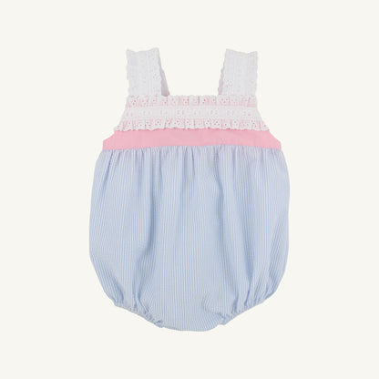 Babs bubble - breakers blue seersucker