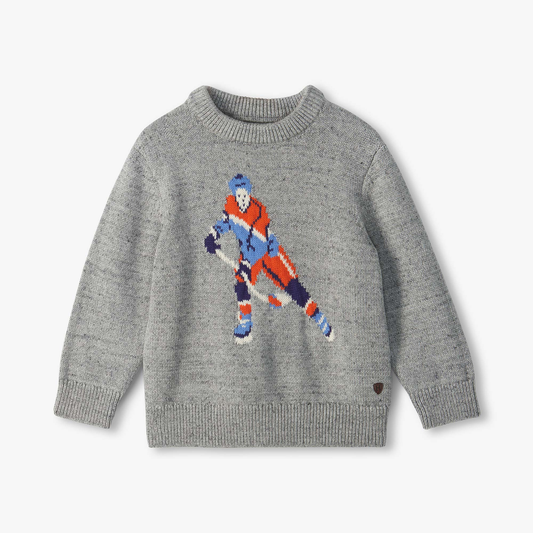 Hockey crewneck sweater
