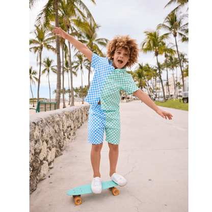 Checkered summer set