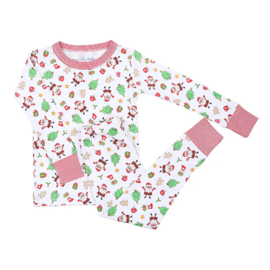 Jolly holiday l/s pjs