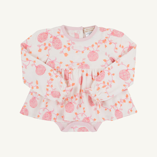Daisy l/s diaper cover dress - gourd-geous