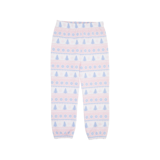 Gates sweeney sweatpant - fairisle flurries/pink