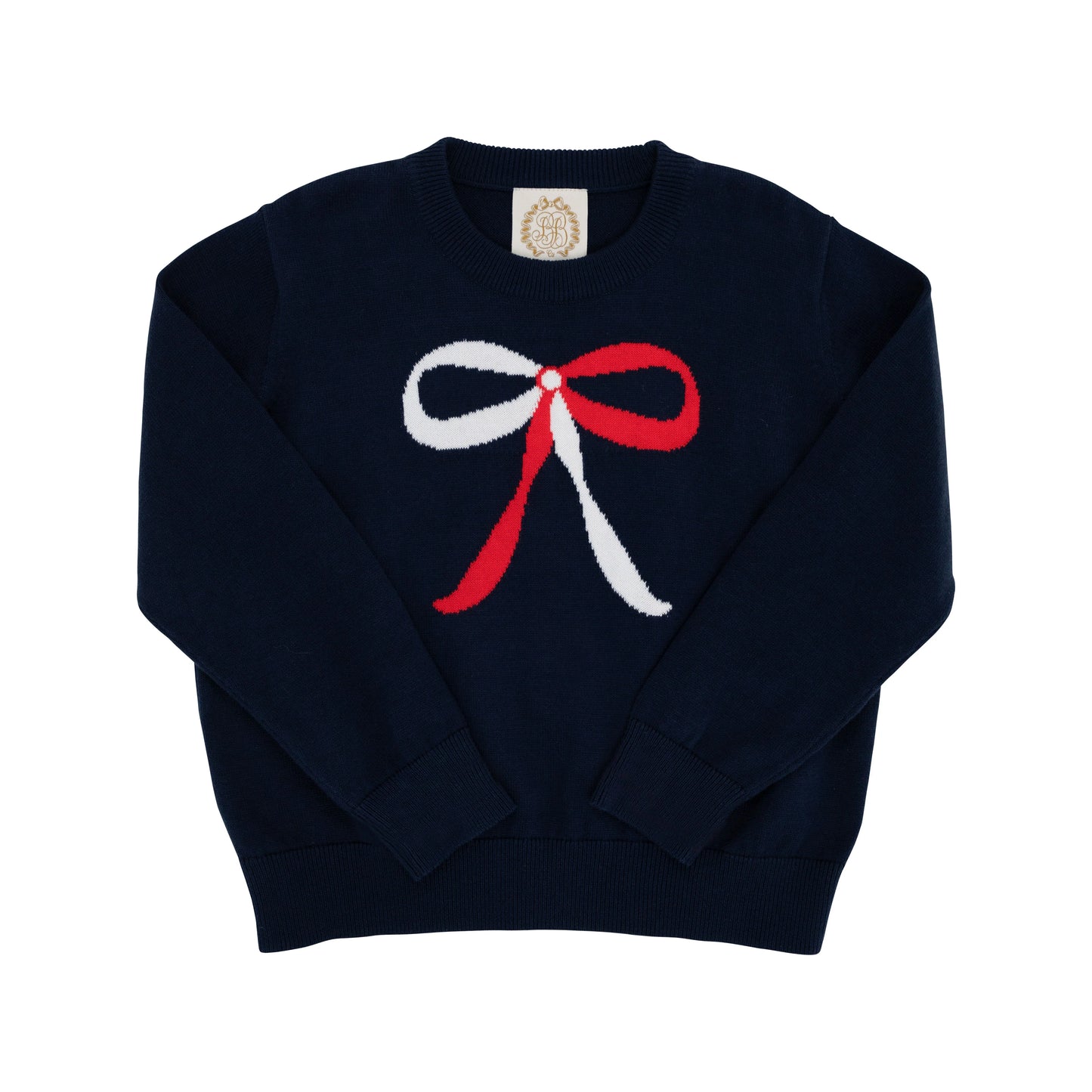 Isabelle's intarsia sweater - nantucket navy