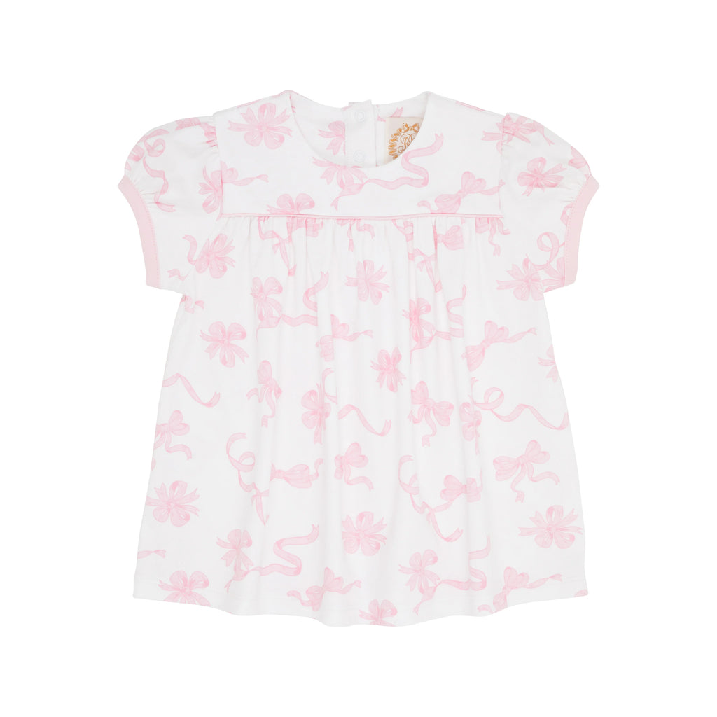 Puff sleeve dowell day top - never too many bows