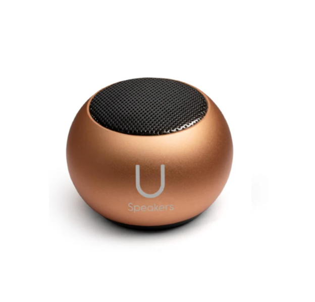 U-speaker mini mirror - ROSE GOLD