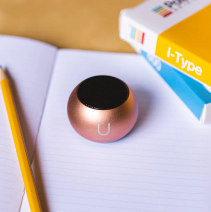 U-speaker mini mirror - ROSE GOLD