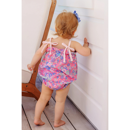 Rosey romper - mt paran mini floral