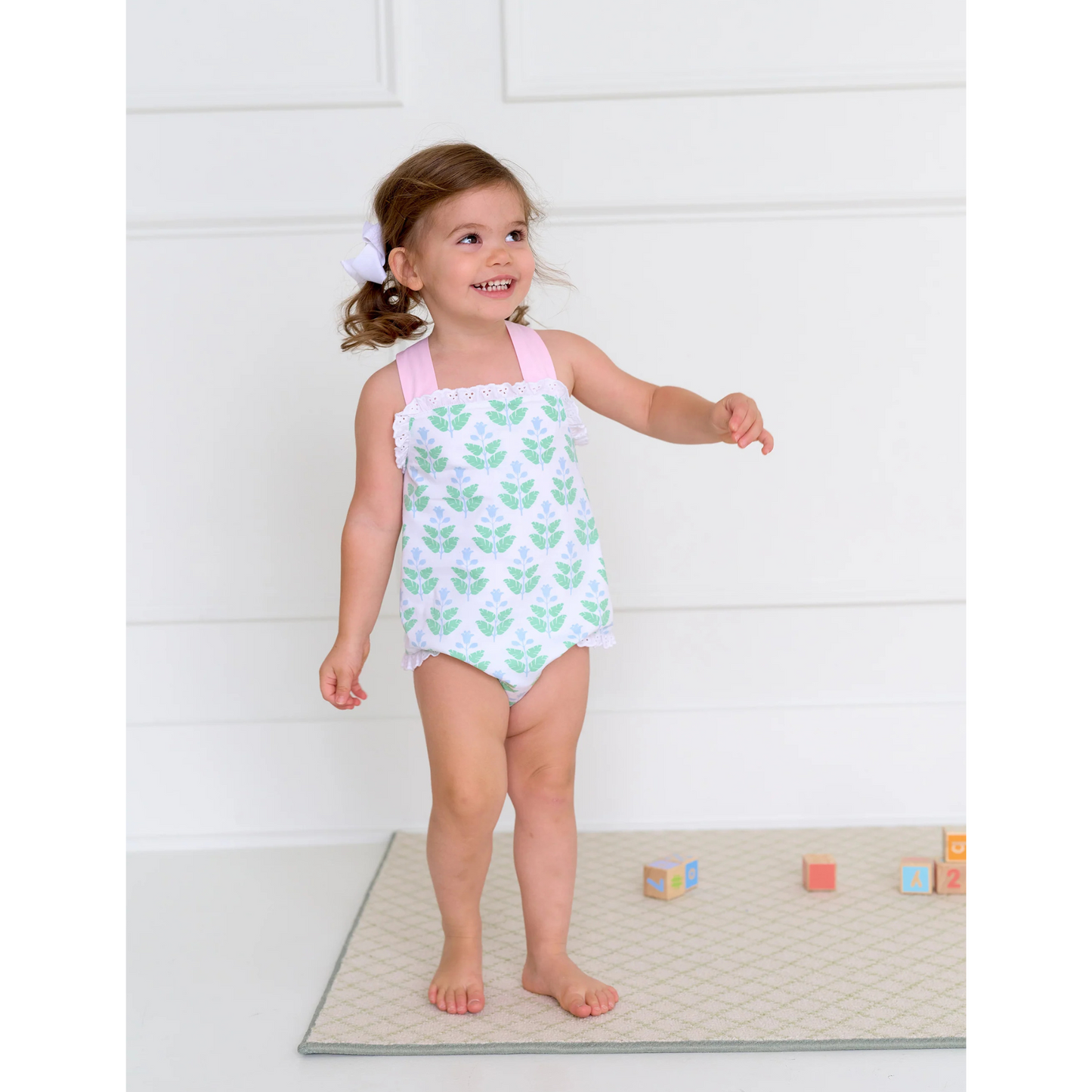 Sisi sunsuit - hanover hand block