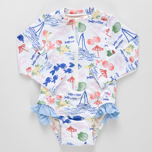 Island baby girl arden suit