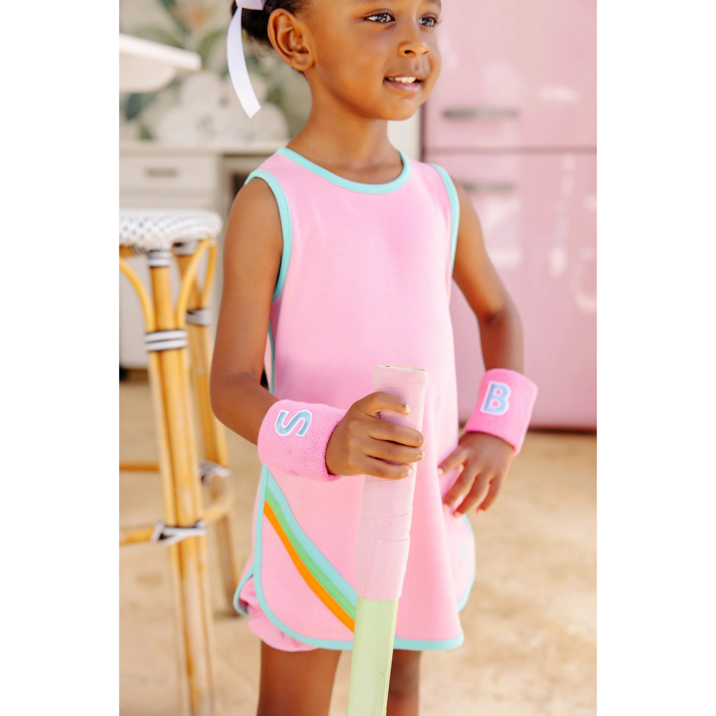 Taffy tennis dress - hamptons hot pink/tt/rs