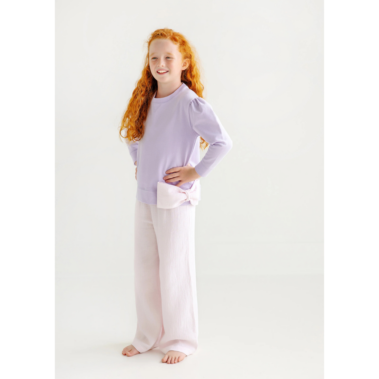 Lenai lounge pants - palm beach pink