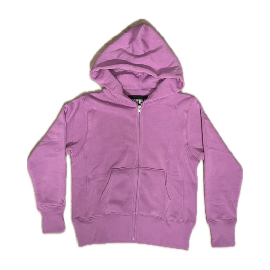 Dylan zip hoodie - peony