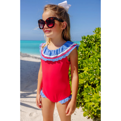 Sandy lane swimsuit - richmond red/bb