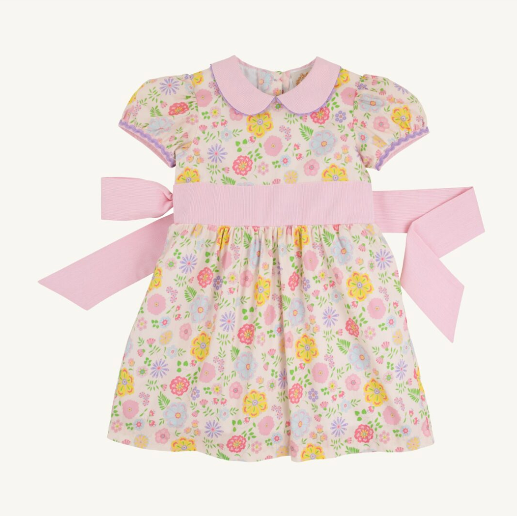 Cindy lou sash dress - boca grande begonia