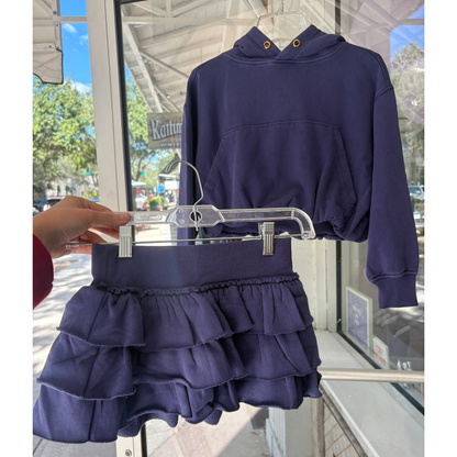 Shane skort - sailboat blue