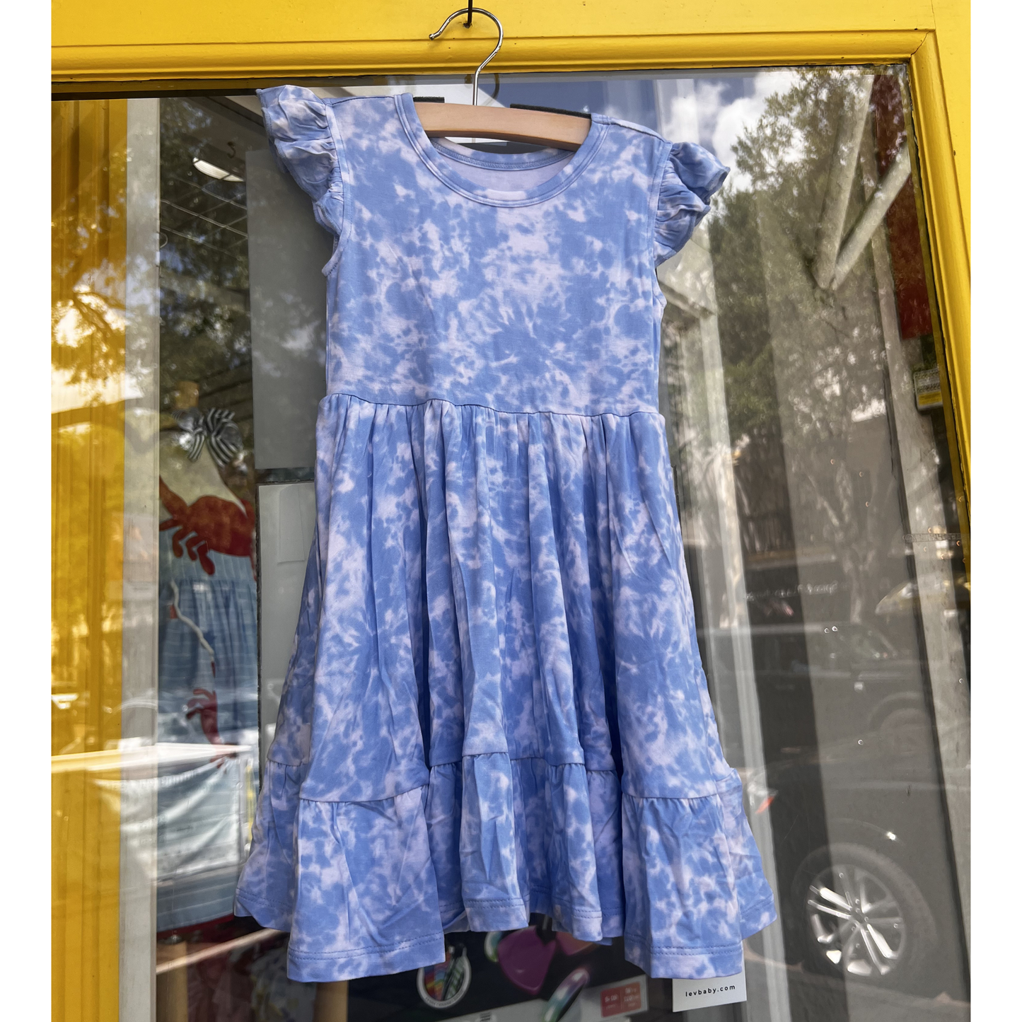 Sky twirl dress