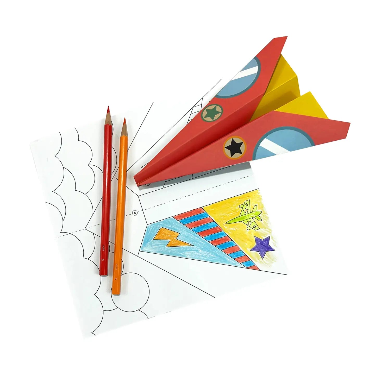 DIY paper airplanes