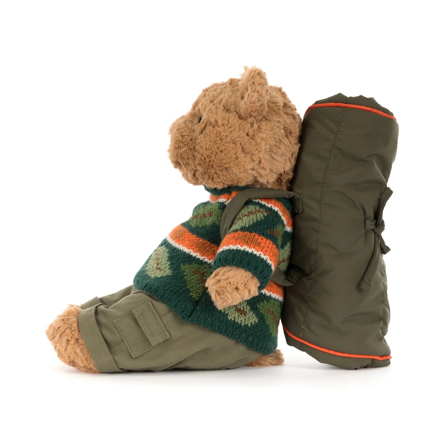 Bartholomew bear outdoors