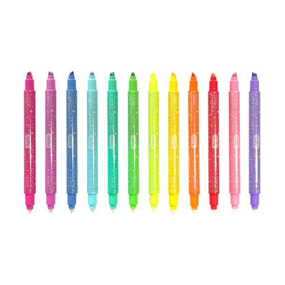 Make no mistake! glittery erasable markers
