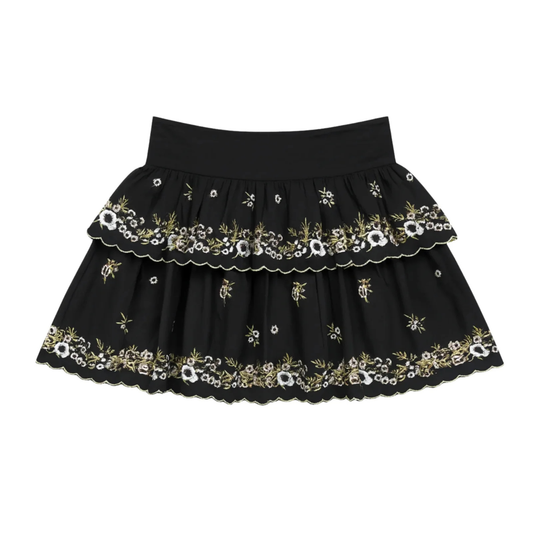 Allegra skirt - black/gold