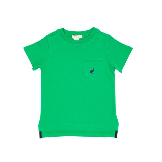 Carter crewneck - kiawah kelly green