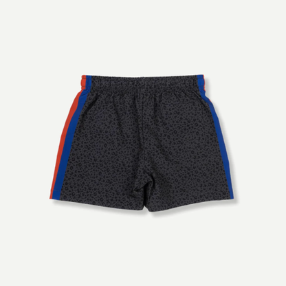 Black cat swim shorts