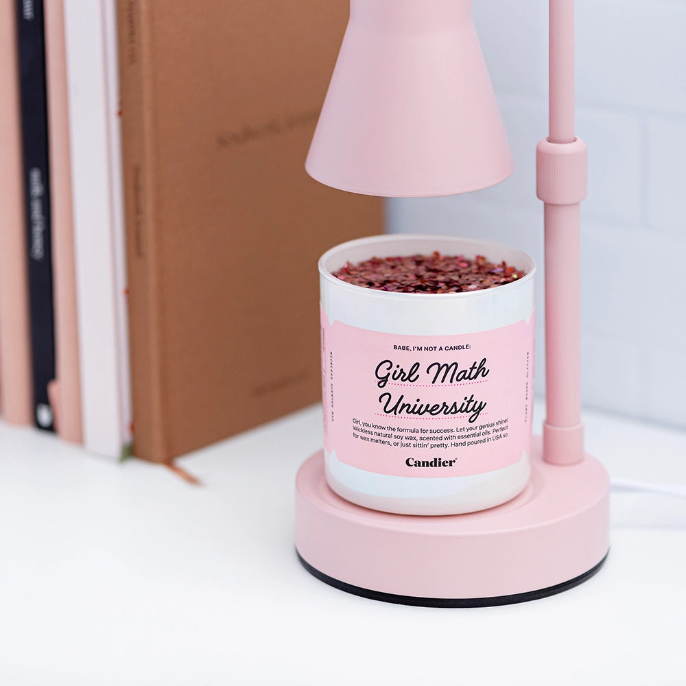 Girl math university flameless wax melt