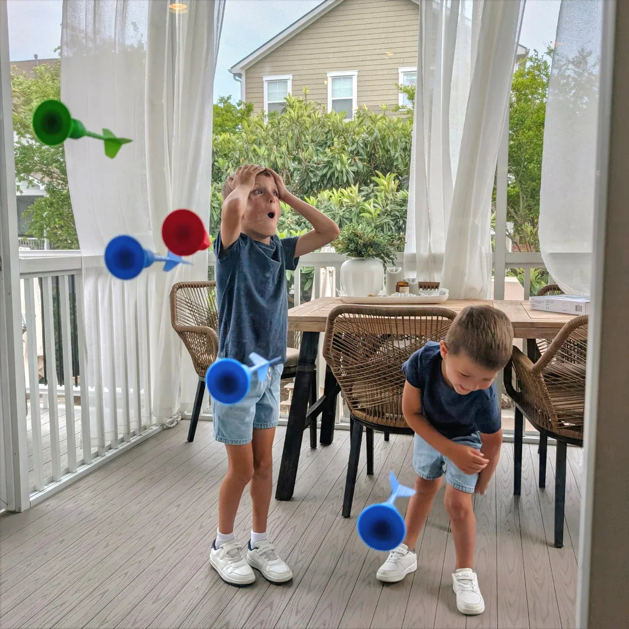 Popdarts rookie - blue & green