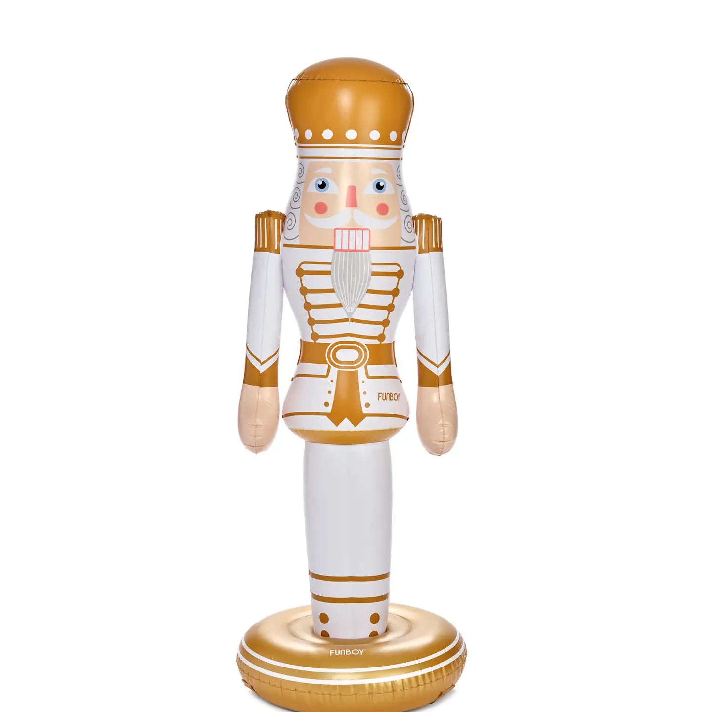Gold inflatable nutcracker 5ft