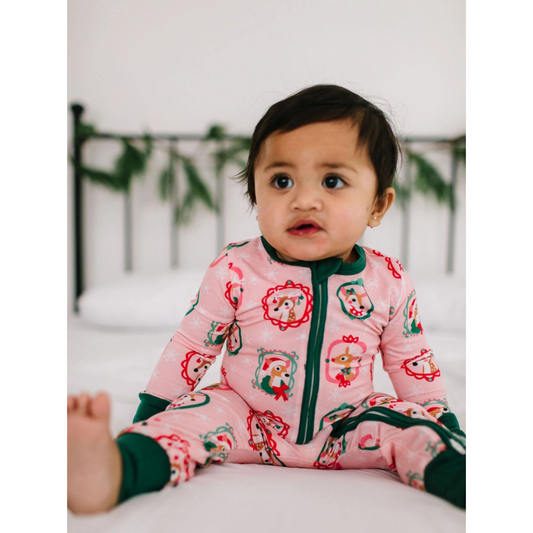 Reindeer zippy pjs