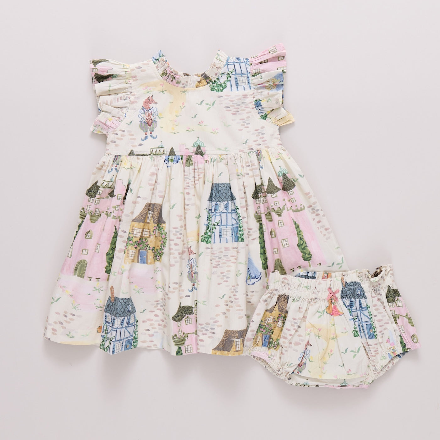 Jennifer dress set - whimsical castle
