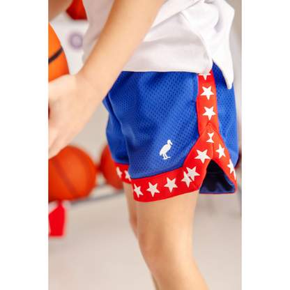 Prepletic sheppy shorts - stars/rockefeller royal/rred